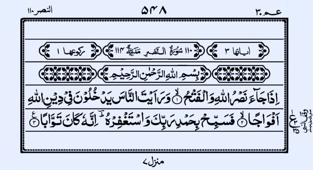 Surah Nasr Read Online