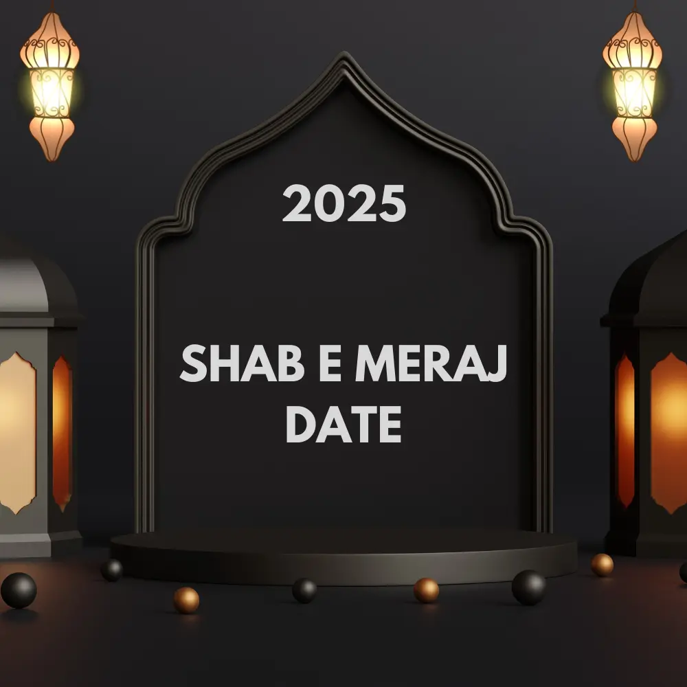 SHAB E MERAJ DATE 2025